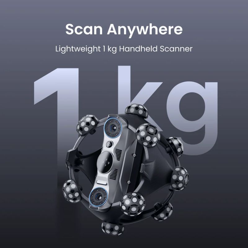 Escáner 3D ligero Revopoint Trackit SR