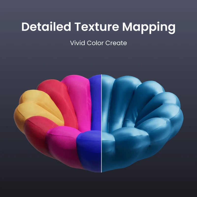 Textura de color del Revopoint Trackit SR