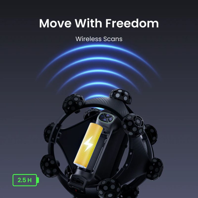 Escáner 3D inalámbrico Revopoint Trackit SR