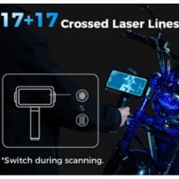 EinScan Rigil Lite líneas láser cruzadas HD