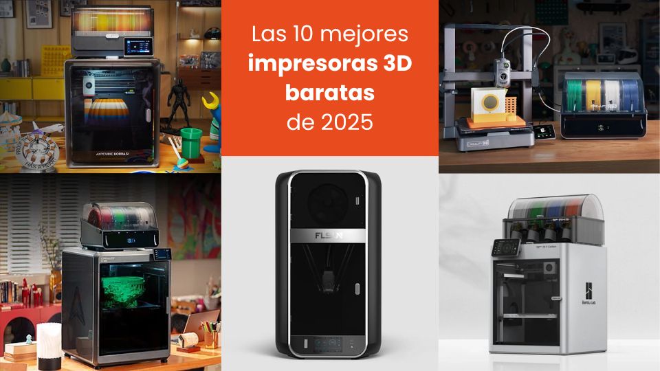 Las 10 mejores impresoras 3D baratas de 2025